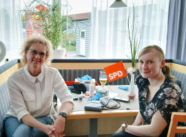 SPD-Stammtisch mit Hauskrankenpflege Behrens