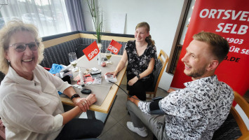 SPD-Stammtisch mit Hauskrankenpflege Behrens