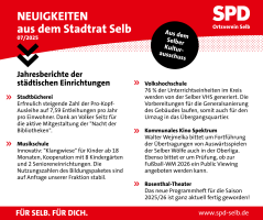 Neuigkeiten aus dem Kulturausschuss