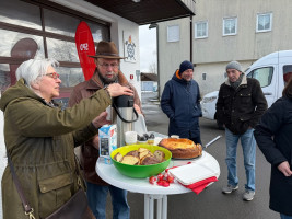 „Wir. Zu euch unterwegs.“ Im Ortsteil Wildenau.