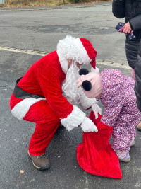 Der SPD-Nikolaus war in Selb unterwegs.