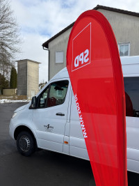 „Wir. Zu euch unterwegs.“ Im Ortsteil Wildenau.