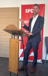 Patrick Zeidler - Oberbürgermeisterkandidat der SPD für die Stadt Selb für 2026