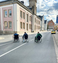 Barrierefrei-Rundgang der SPD Selb durch die Selber Innenstadt