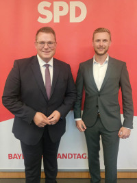 Oberbürgermeisterkandidat Patrick Zeidler berichtet über seine Einblicke in die Landespolitik und seinen Besuch im Bayerischen Landtag