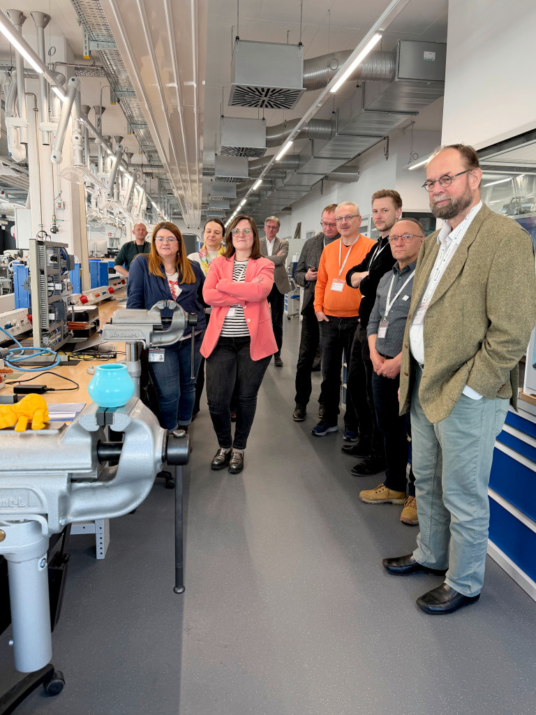 SPD Selb zu Besuch bei VISHAY