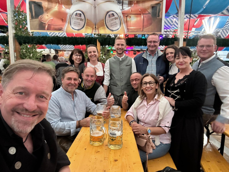 Die SPD Selb auf dem Selber Wiesenfest 2025