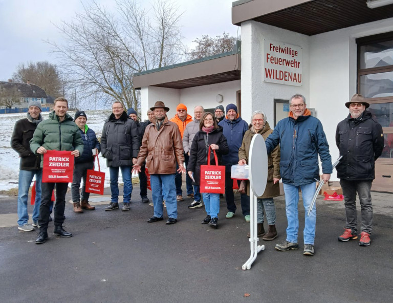 Wir. Unterwegs zu euch. In Wildenau.