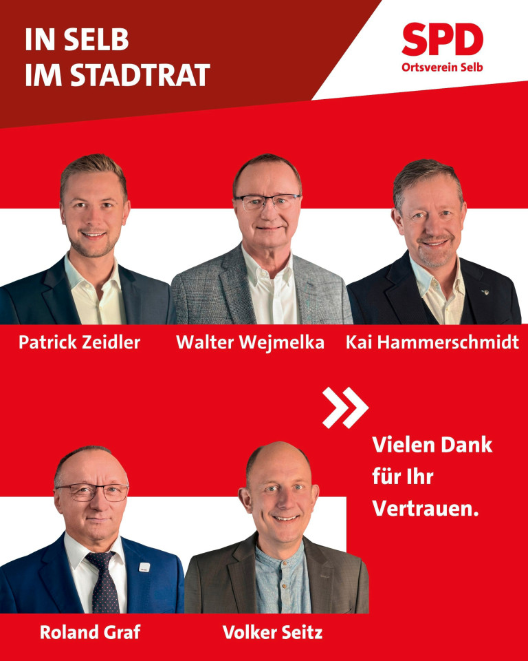 Die neuen Stadträte.
