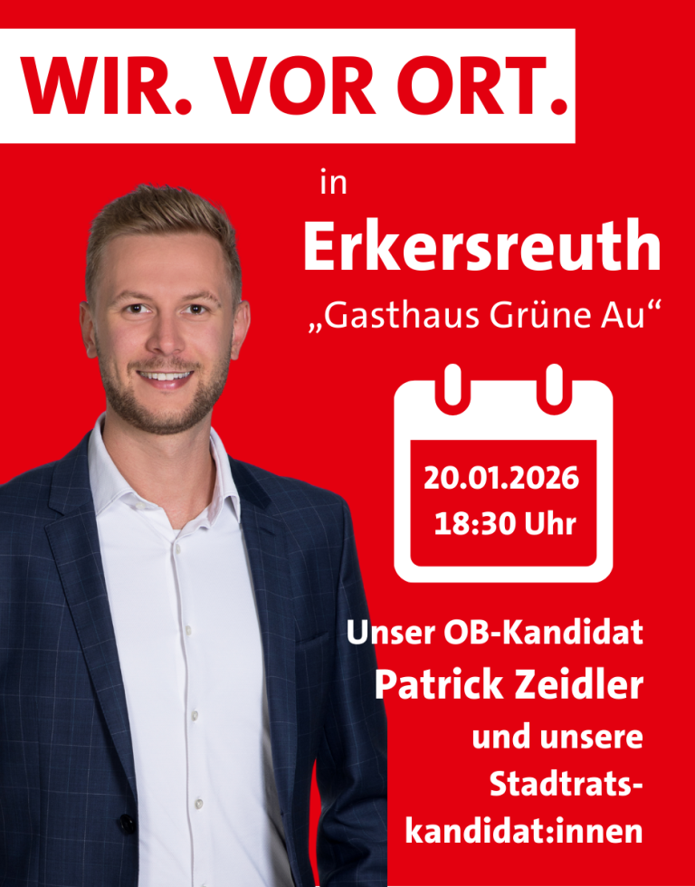 WIR. VOR ORT. In Erkersreuth.