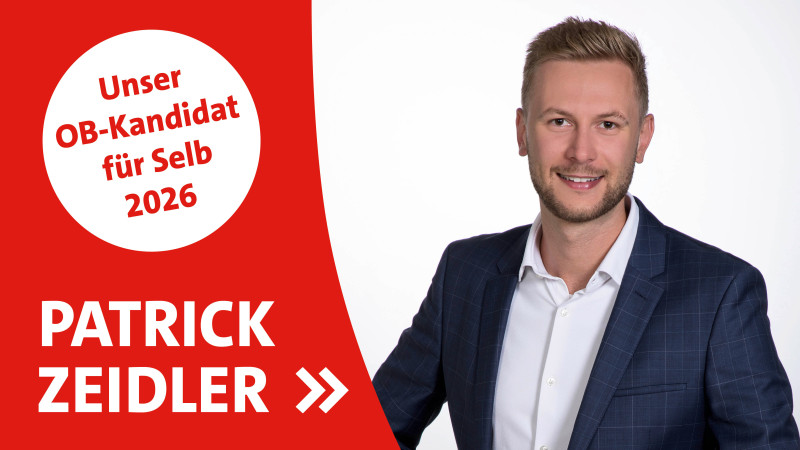 Patrick Zeidler - Unser OB-Kandidat für Selb 2026